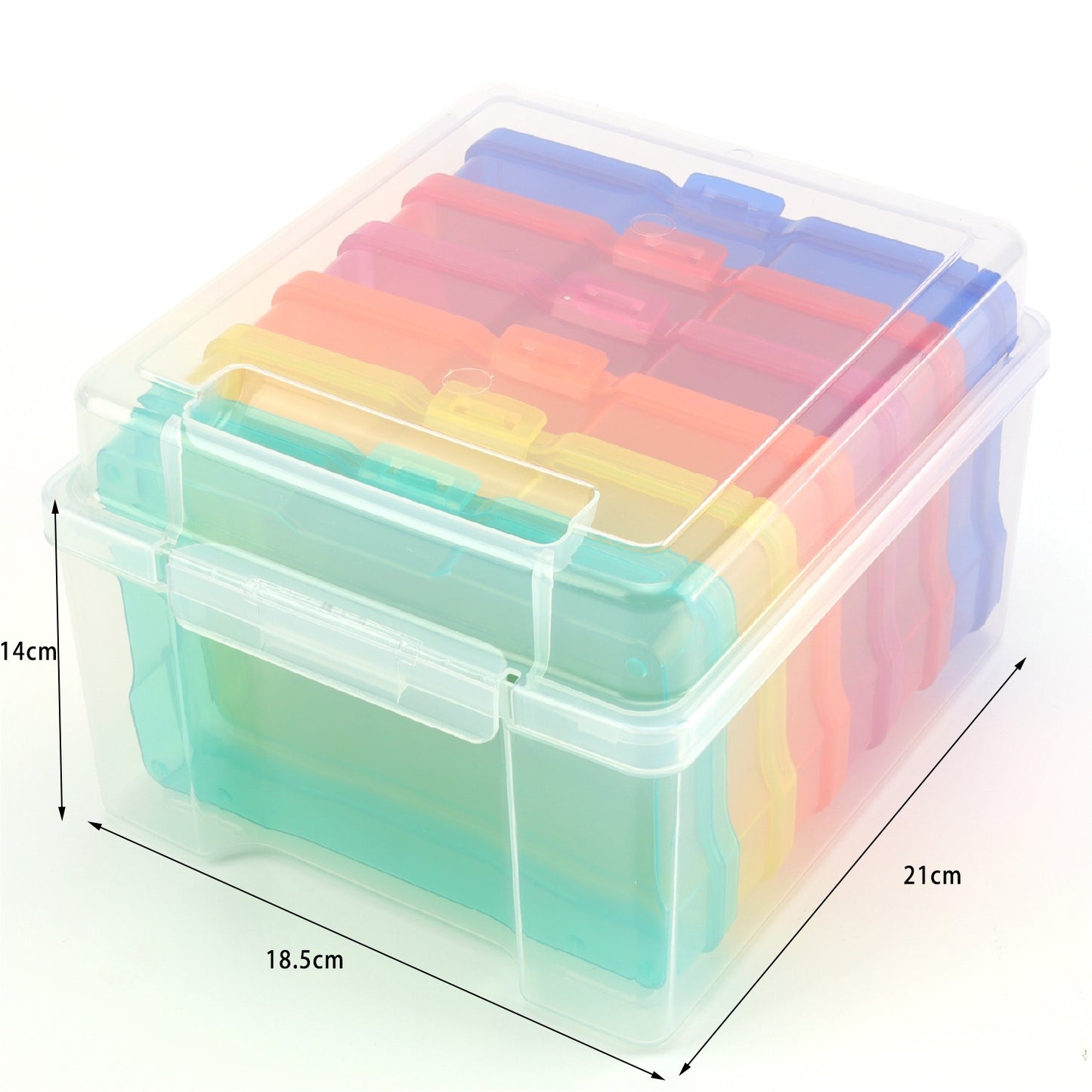 PREVENTA: Organizador Arcoíris de 6 Cajas - M