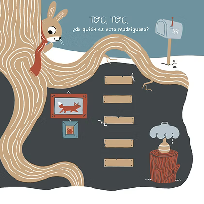 Toc, Toc ¿de quién es esta madriguera?
