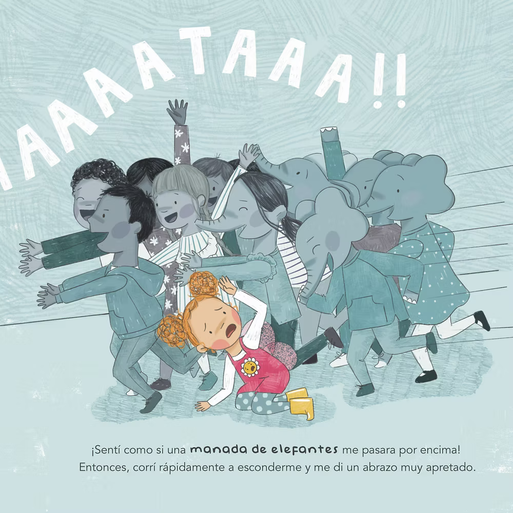 Rosa no es mañosa (dificultades sensoriales, ruidos, olores, ropa)