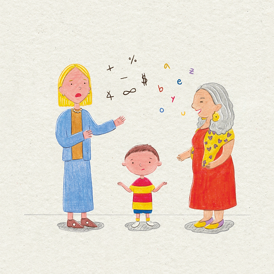 Mis dos abuelas (cuando las abuelas son distintas pero nos quieren igual)