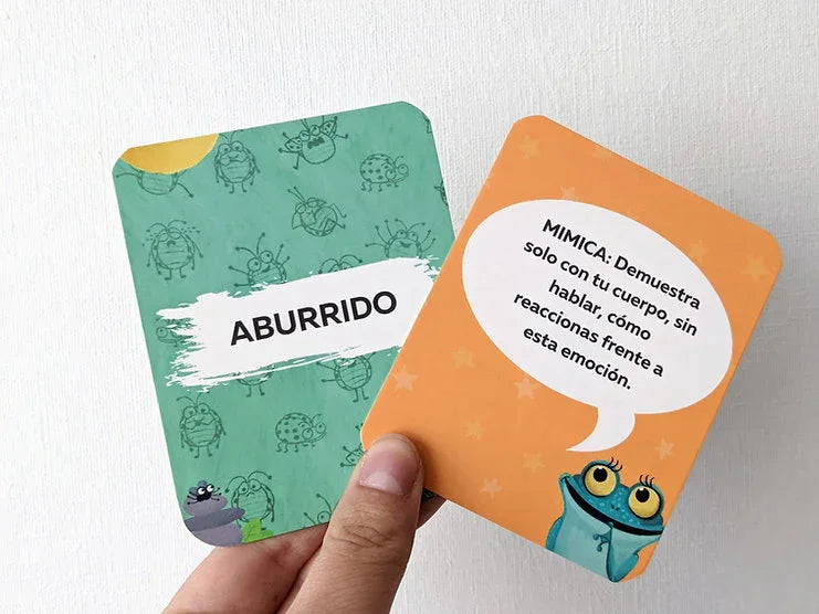 Gastón: El juego de las emociones (reconocer emociones jugando) - Manabu