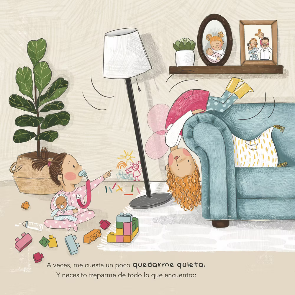 Rosa no es mañosa (dificultades sensoriales, ruidos, olores, ropa)
