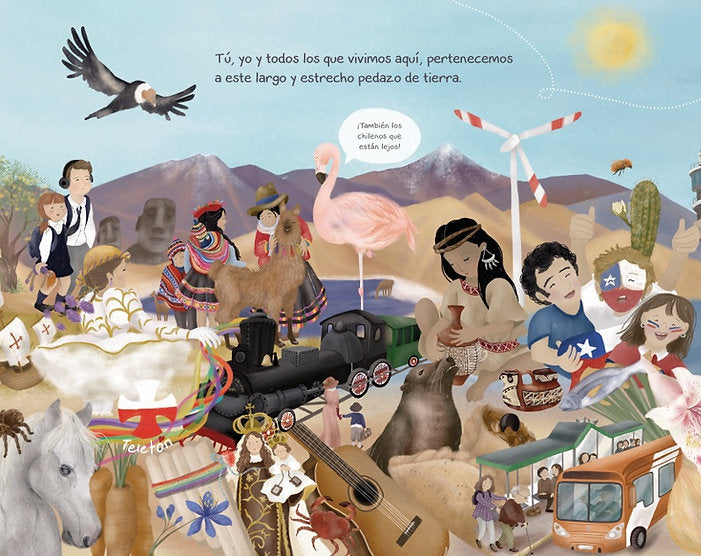 Había una vez... un país llamado Chile (descubrir y recorrer Chile para niños)