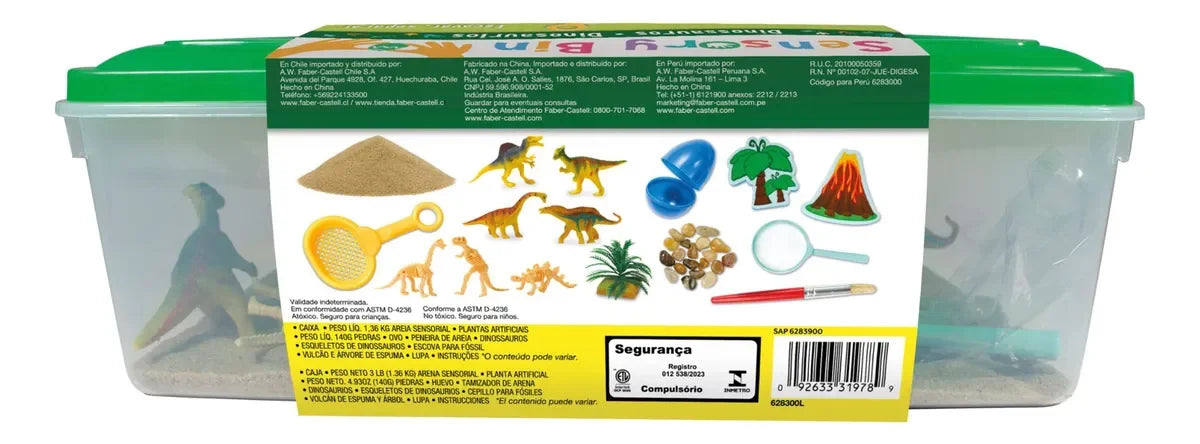 Caja Sensorial - Dinosaurios - Manabu