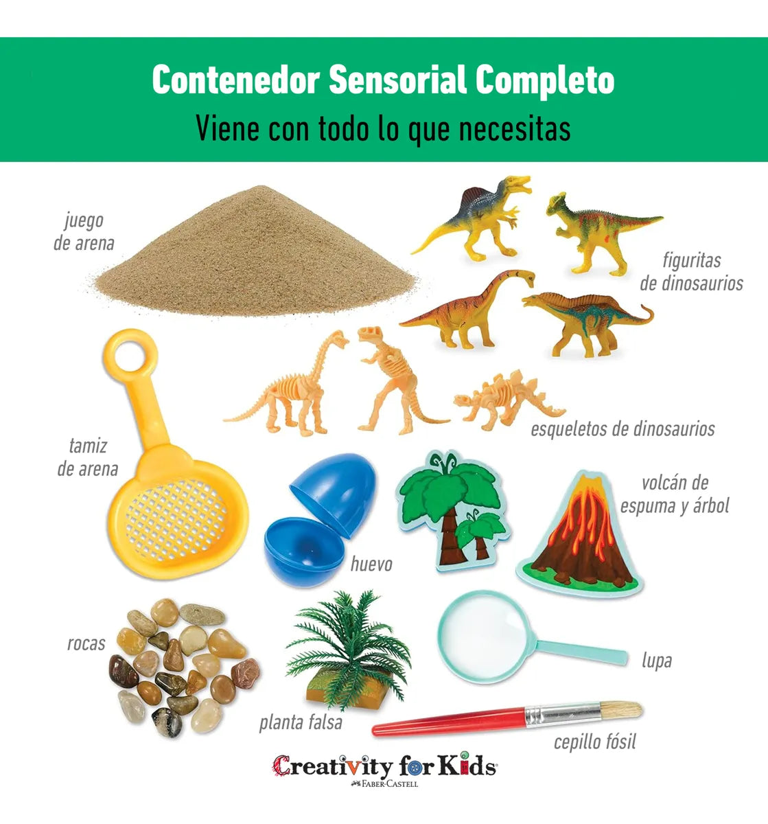 Pack x2: Dinosaurios y Espacio Sensorial