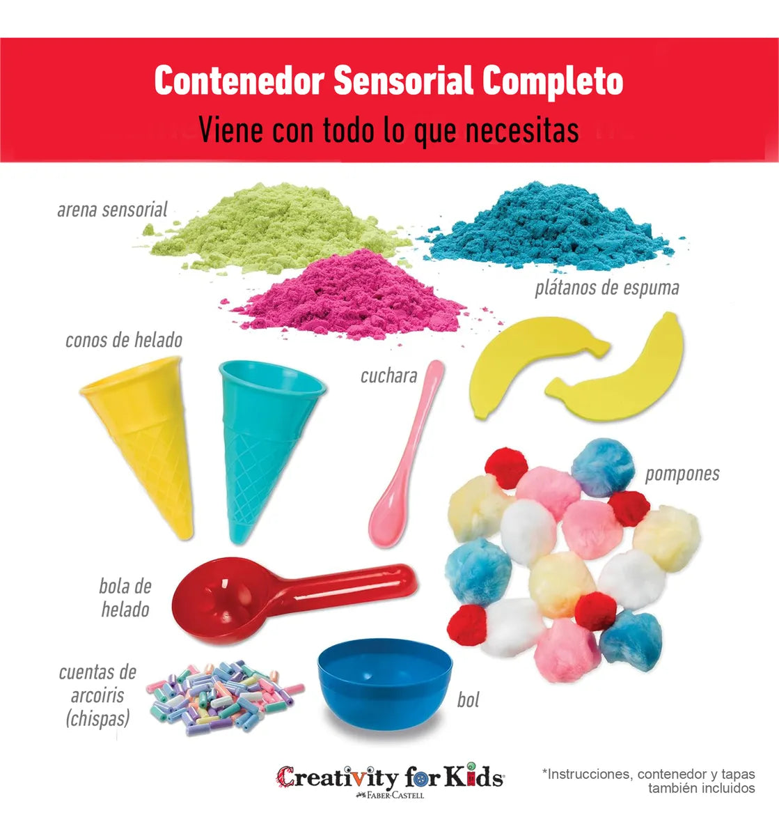 Pack x2: Helados y Espacio Sensorial