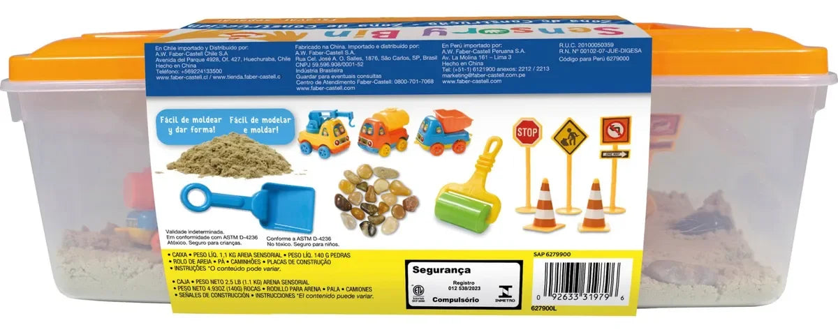Caja Sensorial - Zona de construcción - Manabu