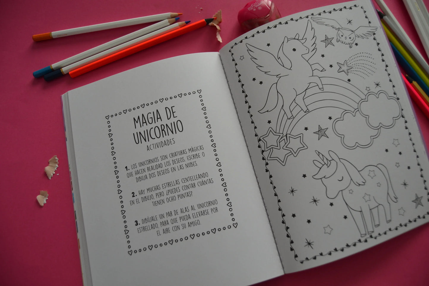 Colorea cosas lindas - Manabu