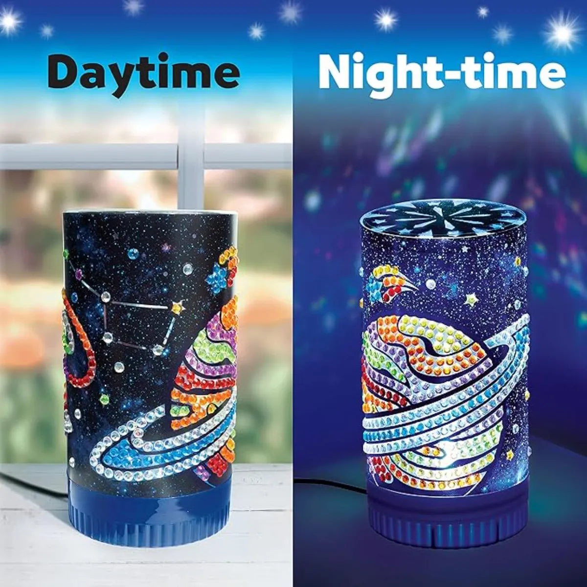 Diamantes Big Gem Diamond Painting Light Creativity For Kids