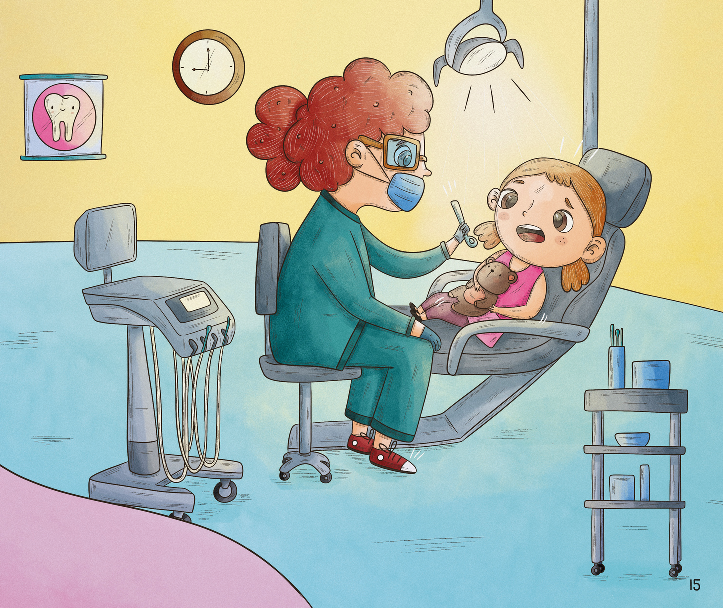 El cepillo de Pachy (fomentar cuidado dental)