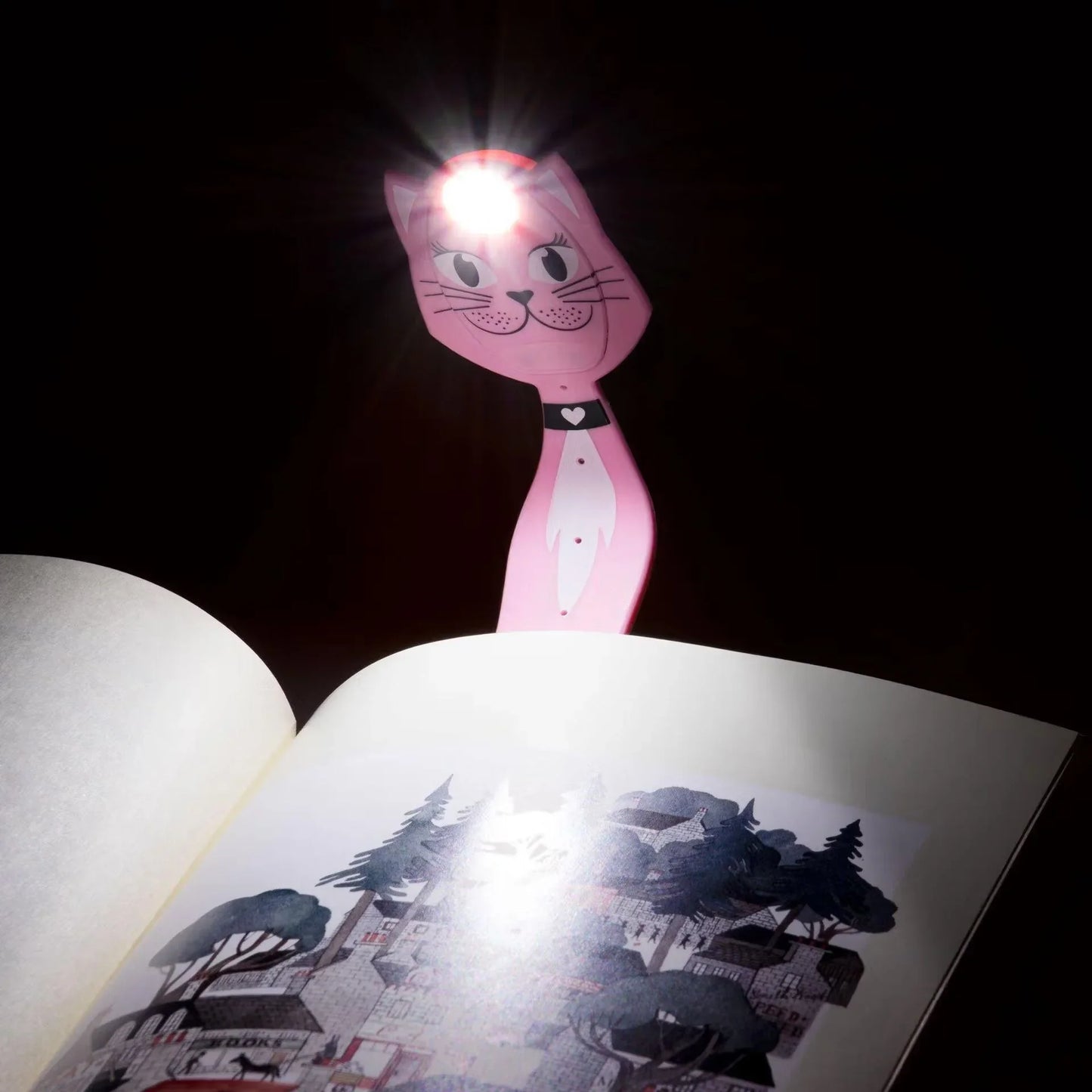 Lámpara Flexiligth de lectura - Gato Rosado - Manabu