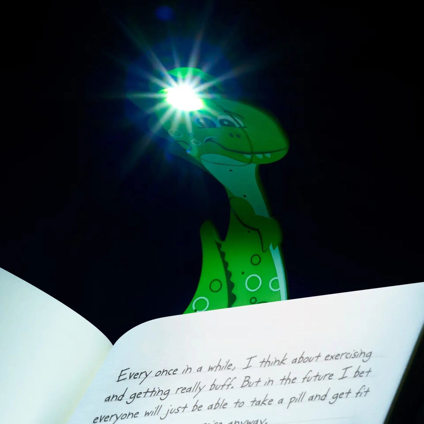 Lámpara Flexiligth de lectura - Dinosaurio Verde - Manabu