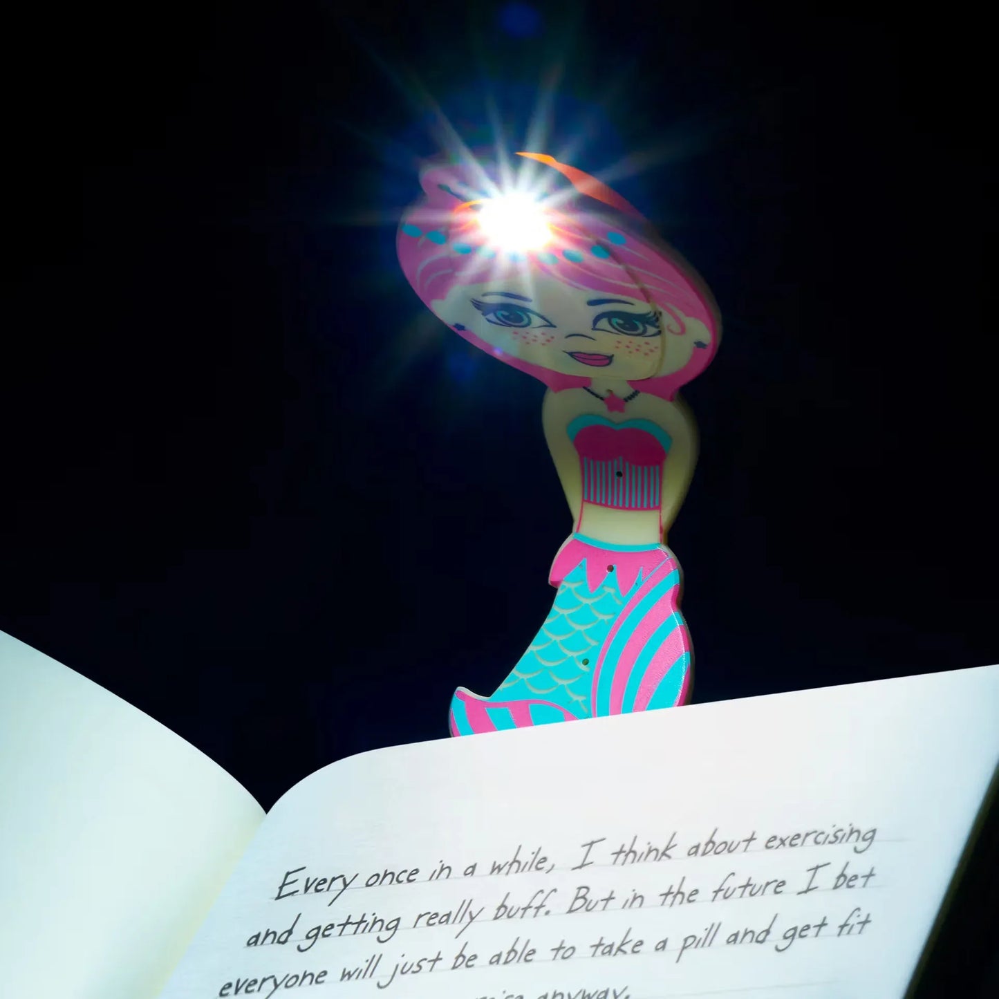 Lámpara Flexiligth de lectura - Sirena Turquesa - Manabu