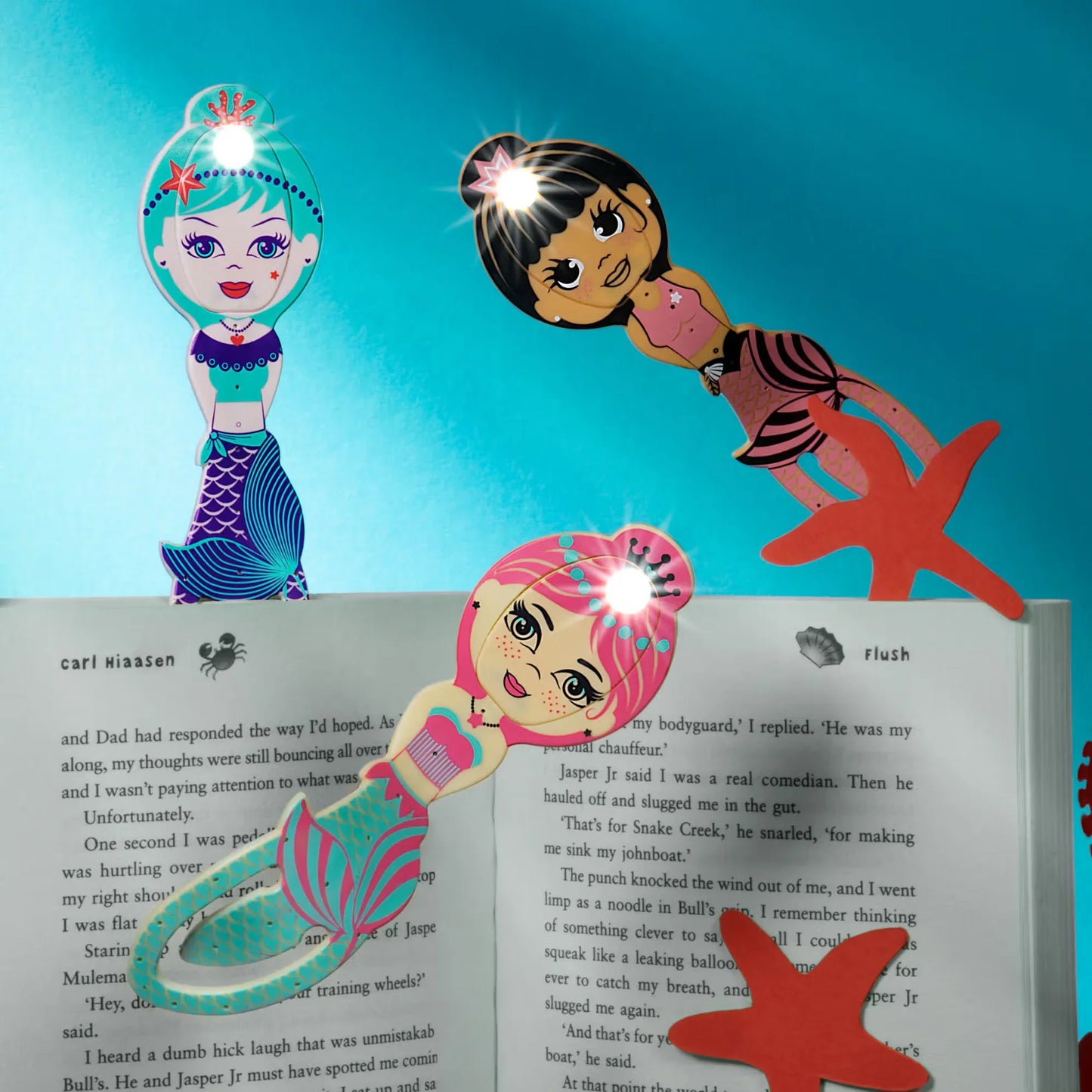 Lámpara Flexiligth de lectura - Sirena Turquesa - Manabu