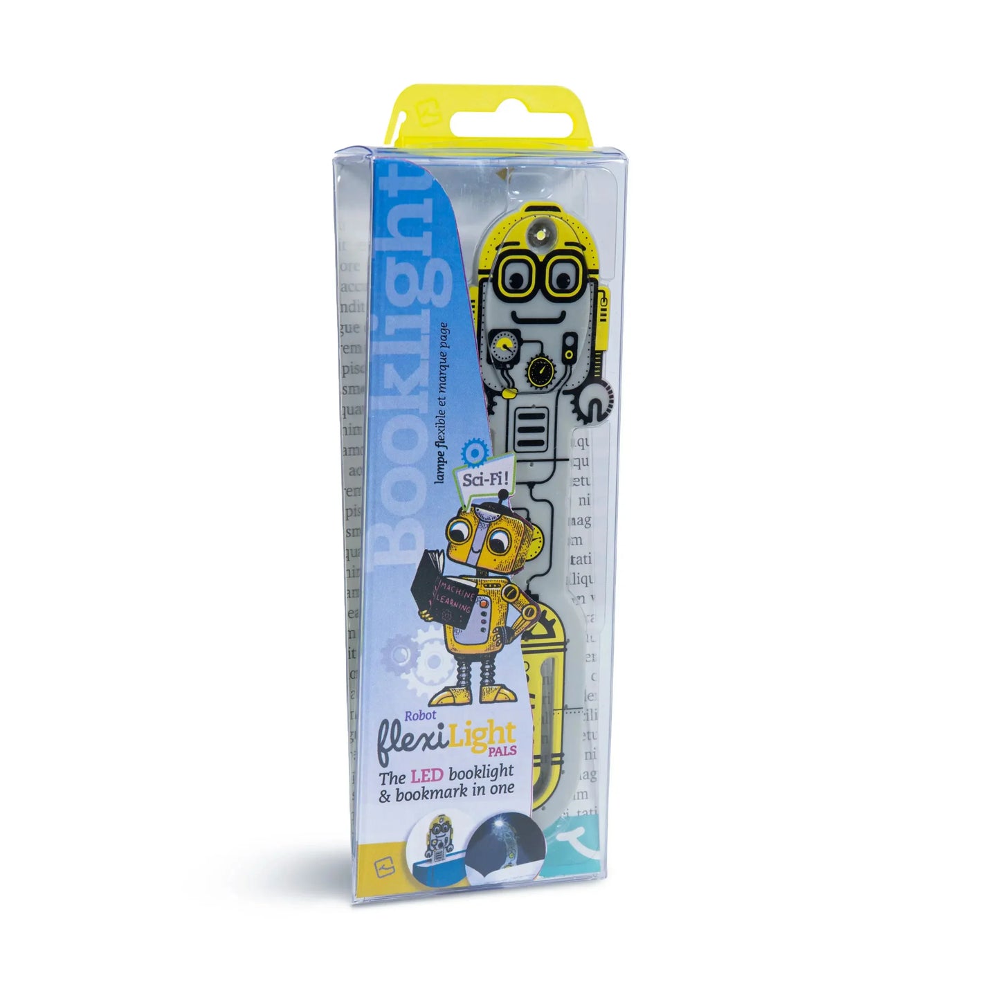 Lámpara Flexiligth de lectura - Robot Amarillo - Manabu