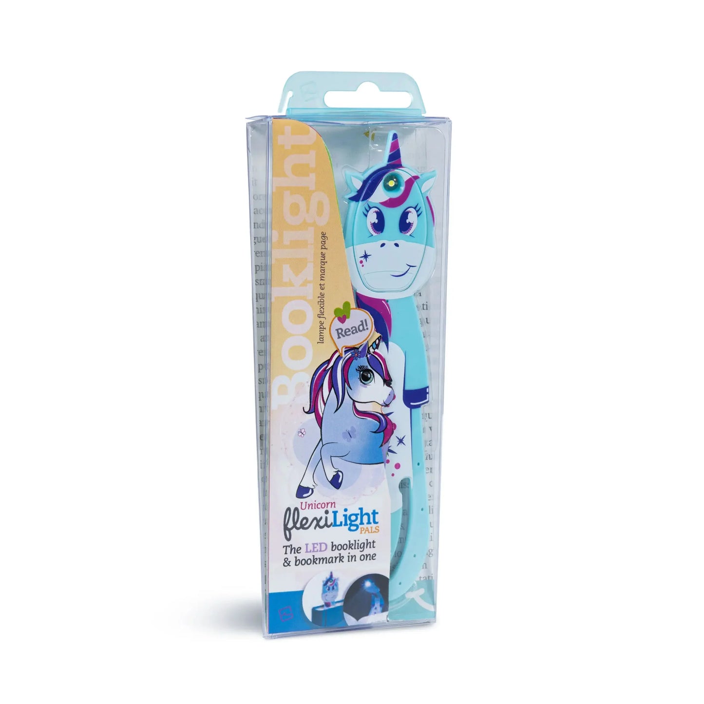Lámpara Flexiligth de lectura - Unicornio Azul - Manabu