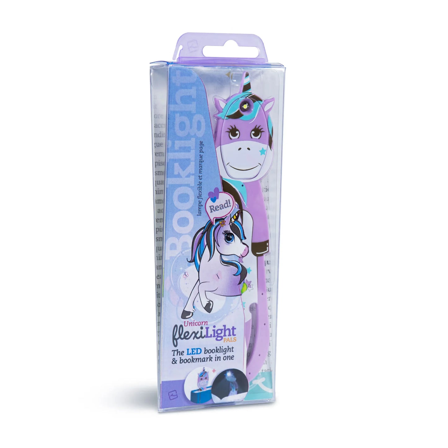 Lámpara Flexiligth de lectura - Unicornio Morado - Manabu