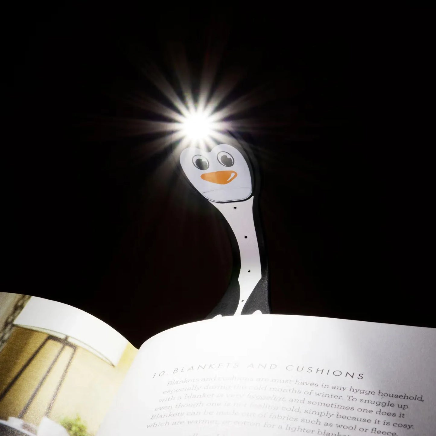 Lámpara Flexiligth de lectura - Pingüino - Manabu