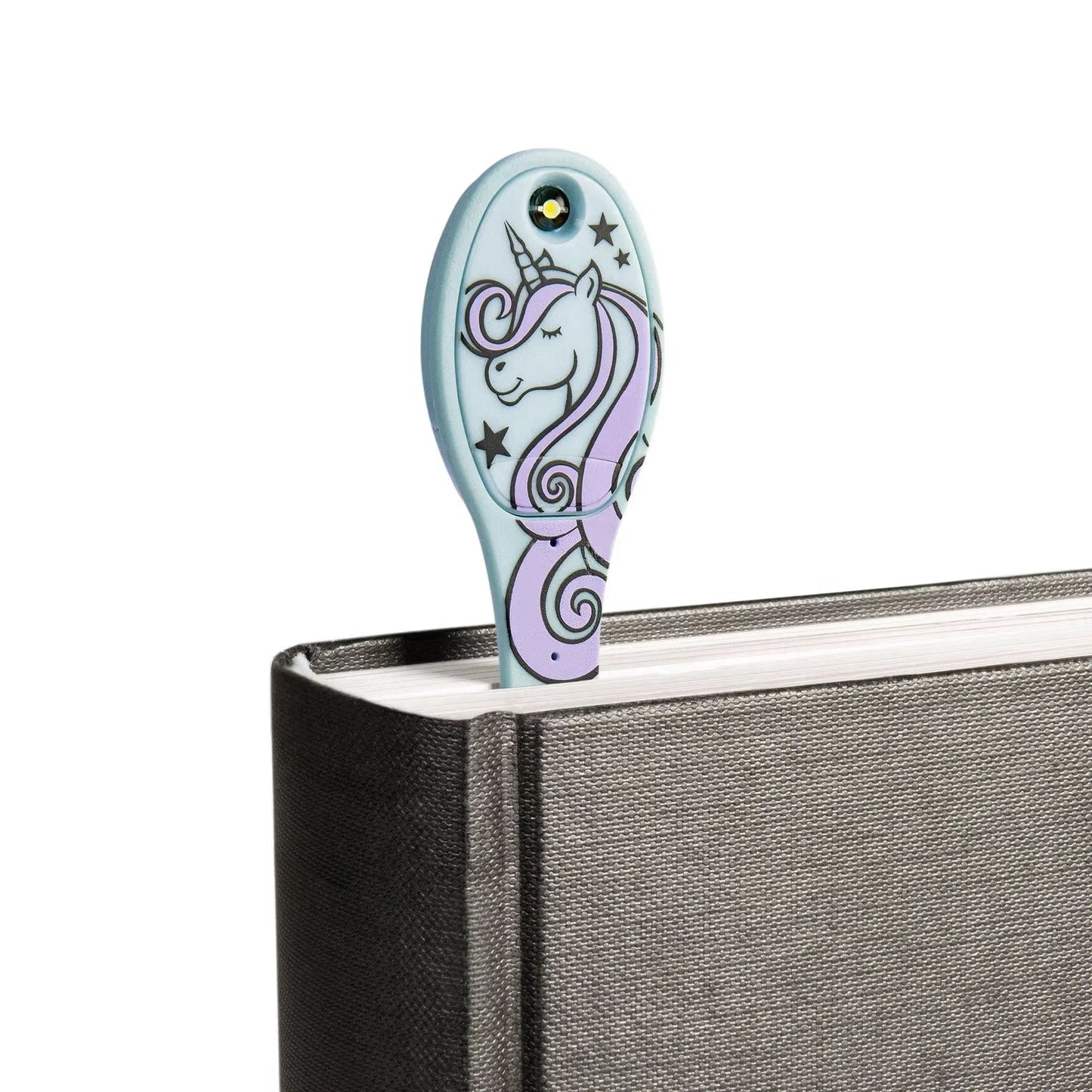 Lámpara Flexiligth de lectura - Unicornio Blanco - Manabu