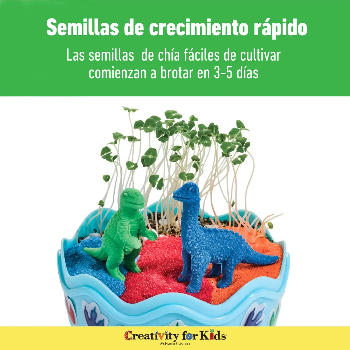 Kit Terrario Mini Garden - Dinosaurio - Manabu