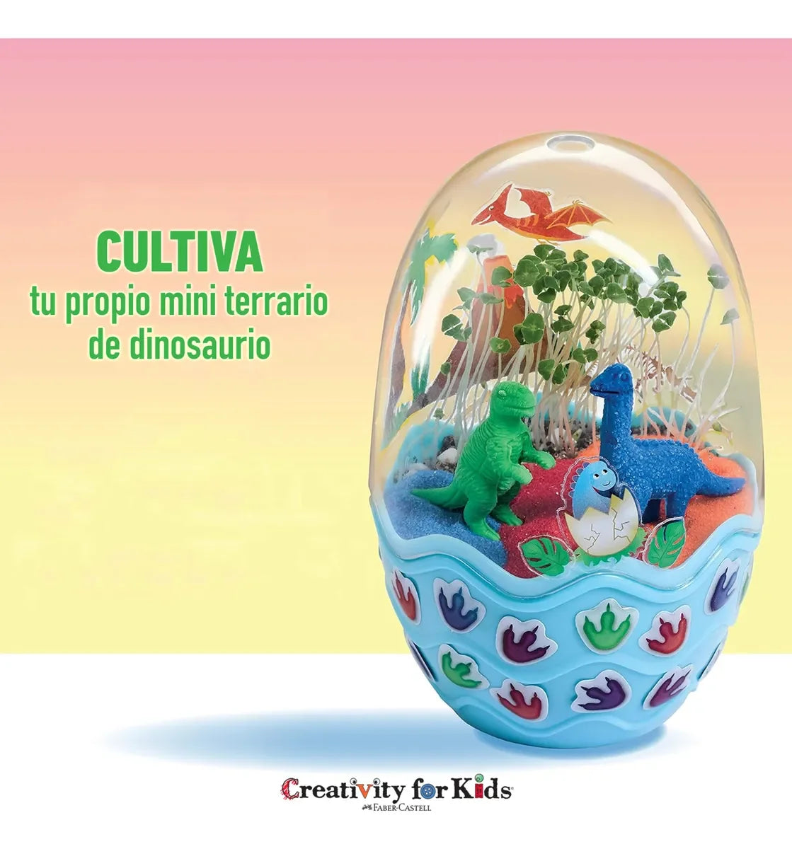 Kit Terrario Mini Garden - Dinosaurio - Manabu