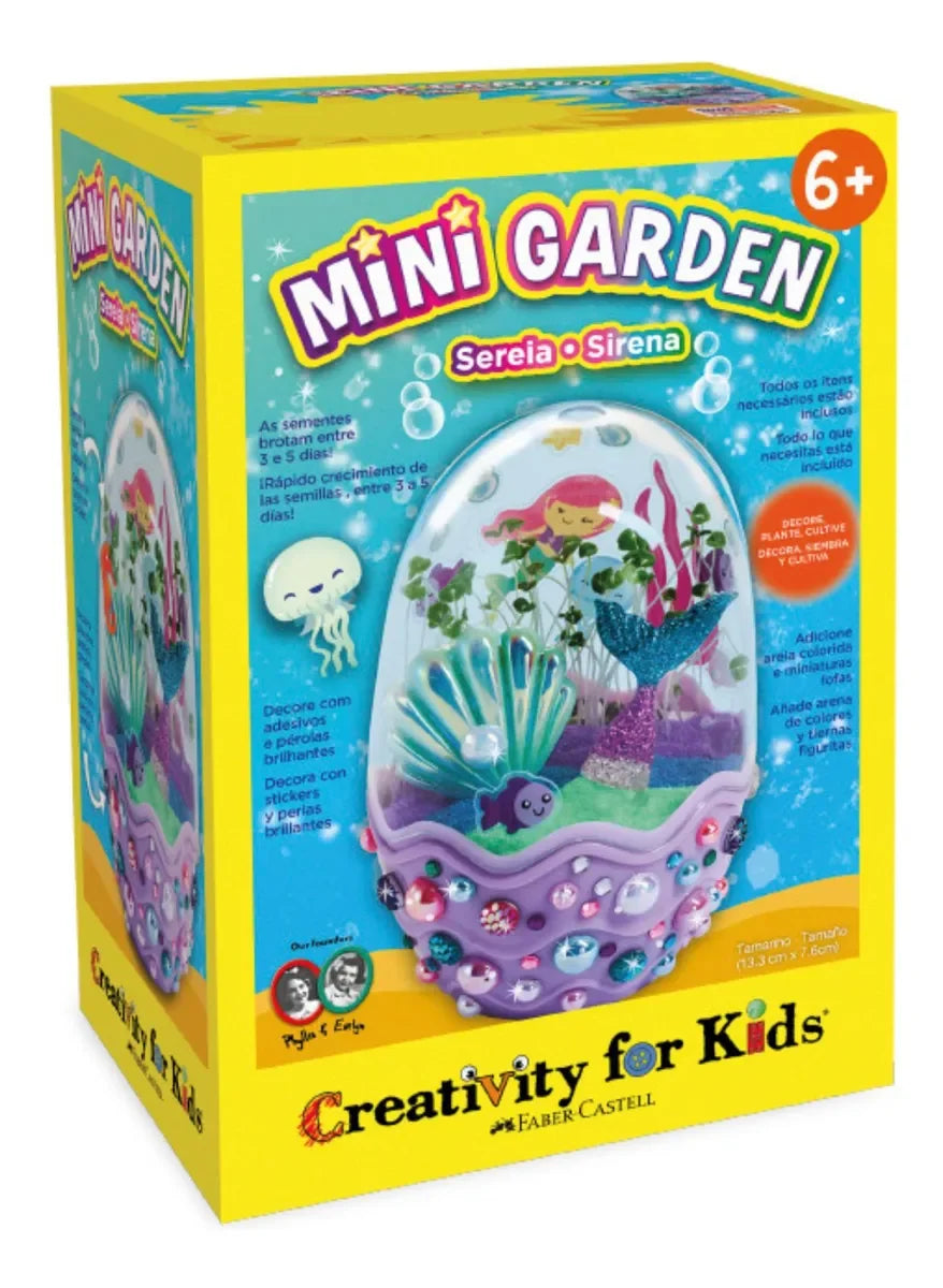 Kit Terrario Mini Garden - Sirena - Manabu