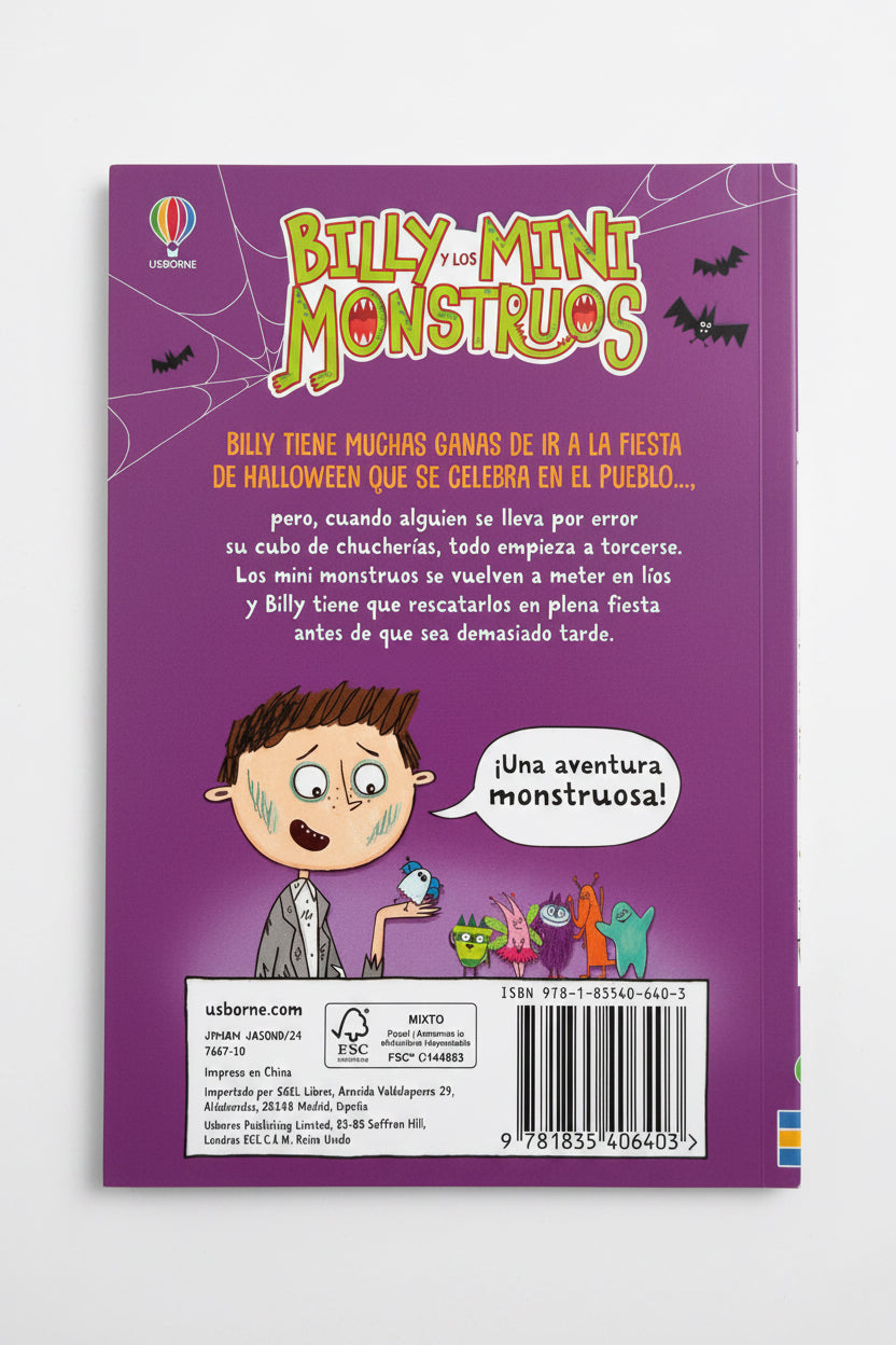 Billy y los mini monstruos 11 - Los Monstruos en Halloween 6+