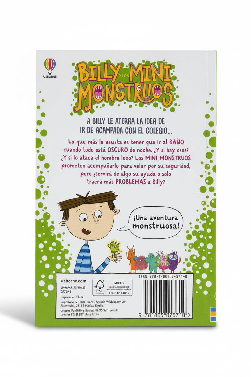 Billy y los mini monstruos 9 - Los Monstruos van de acampada 6+
