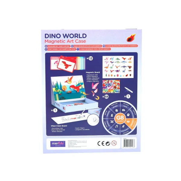 Juego y Arte Magnético - Mundo Dinosaurios. 3+