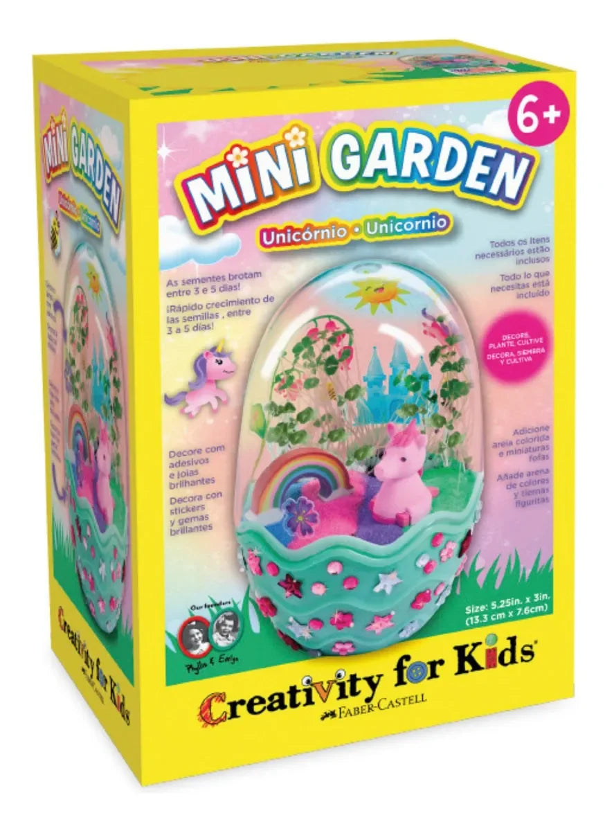 Kit Terrario Mini Garden - Unicornio - Manabu