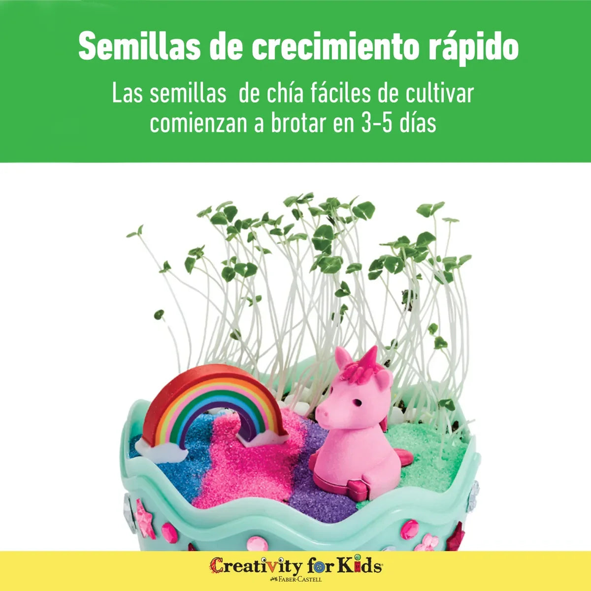 Kit Terrario Mini Garden - Unicornio - Manabu