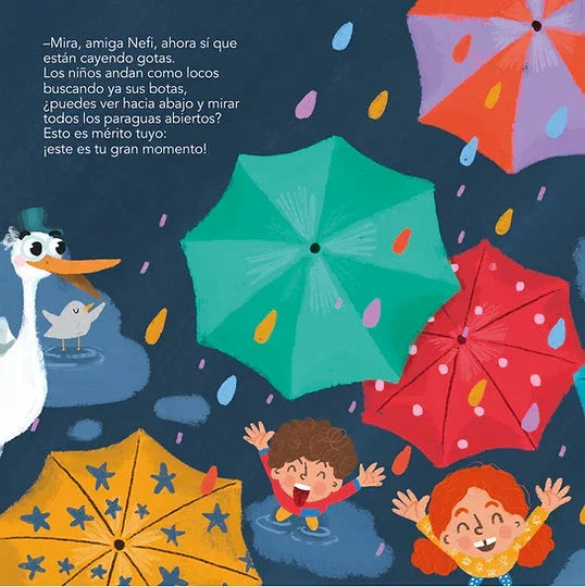 Nefi, la nube que quería hacer llover (esfuerzo y perseverancia) - Manabu
