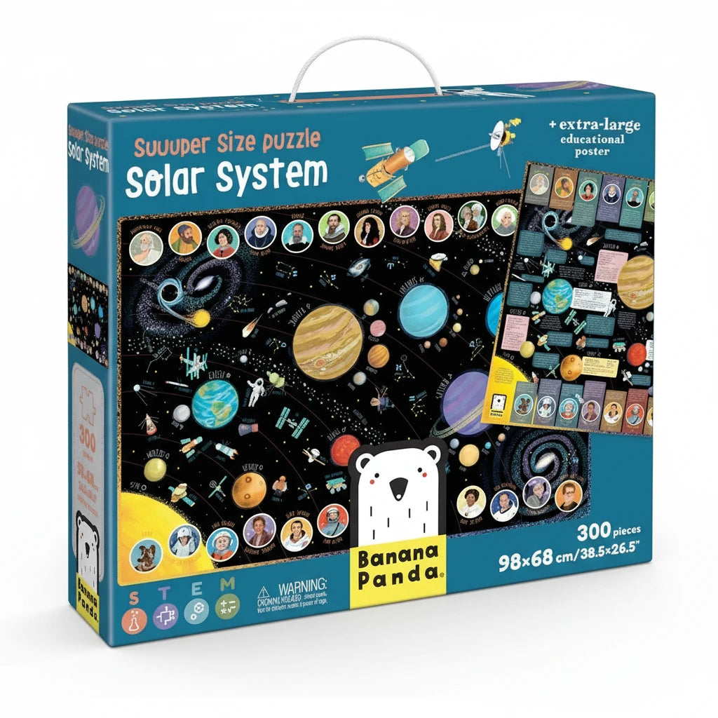 Puzzle Suuuper Size Solar System (300 piezas) 7+ – Manabu