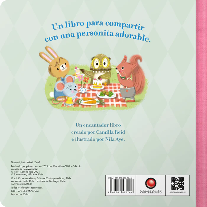 ¿Quién es adorable? (descubrimiento, juego en familia, espejo sorpresa)