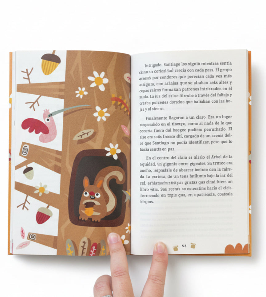 Santiago y La Visita De Los Pie Grande (economía circular y responsabilidad ambiental) 10 años +