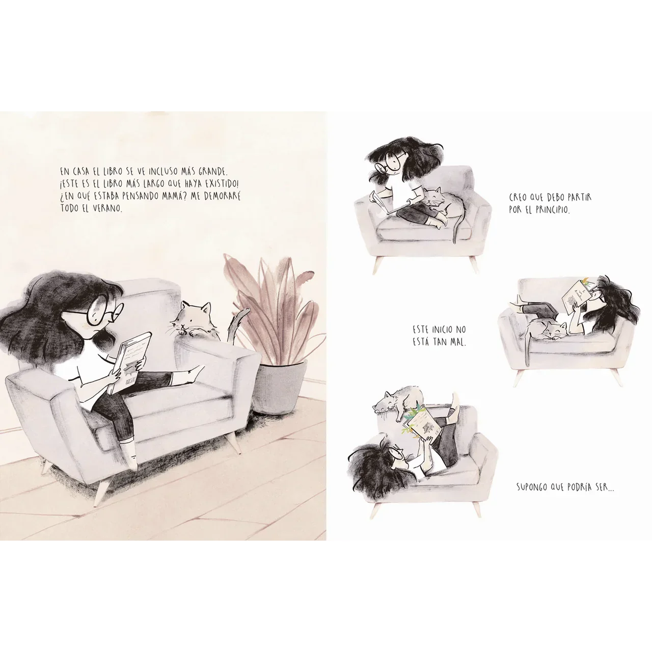 Amo los libros (fomentar lectura e imaginación) - Manabu
