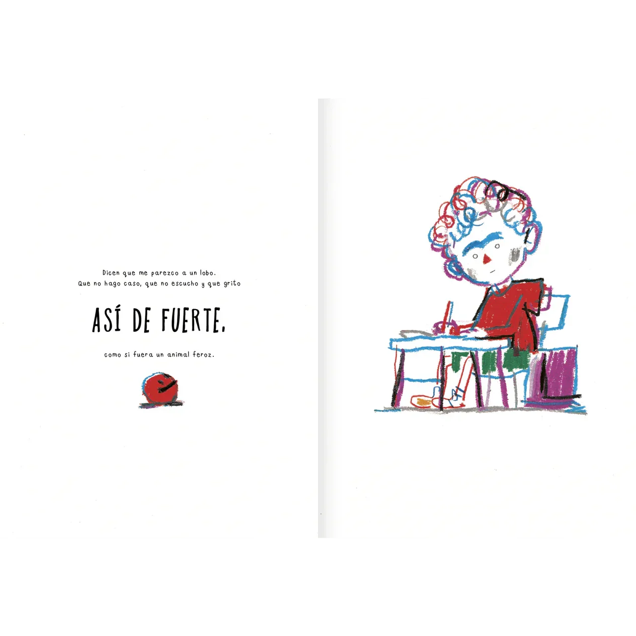 Como un lobo (manejo del enojo en niños y reconocer emociones) - Manabu