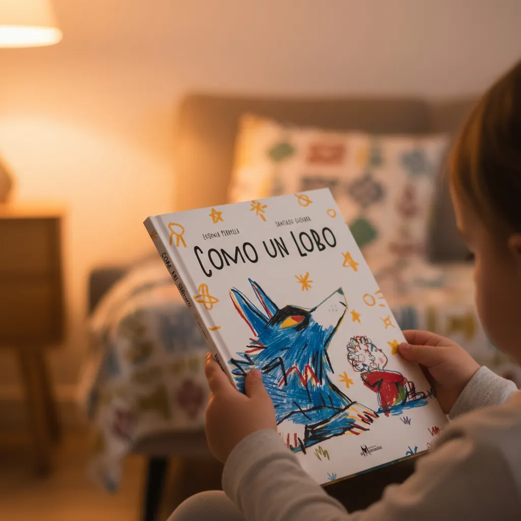 Como un lobo (manejo del enojo y reconocer emociones)