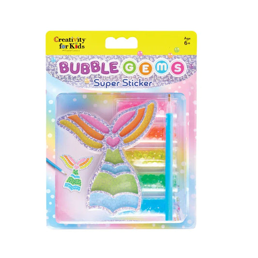 Super Sticker Bubble Gems™ - Sirena - Manabu