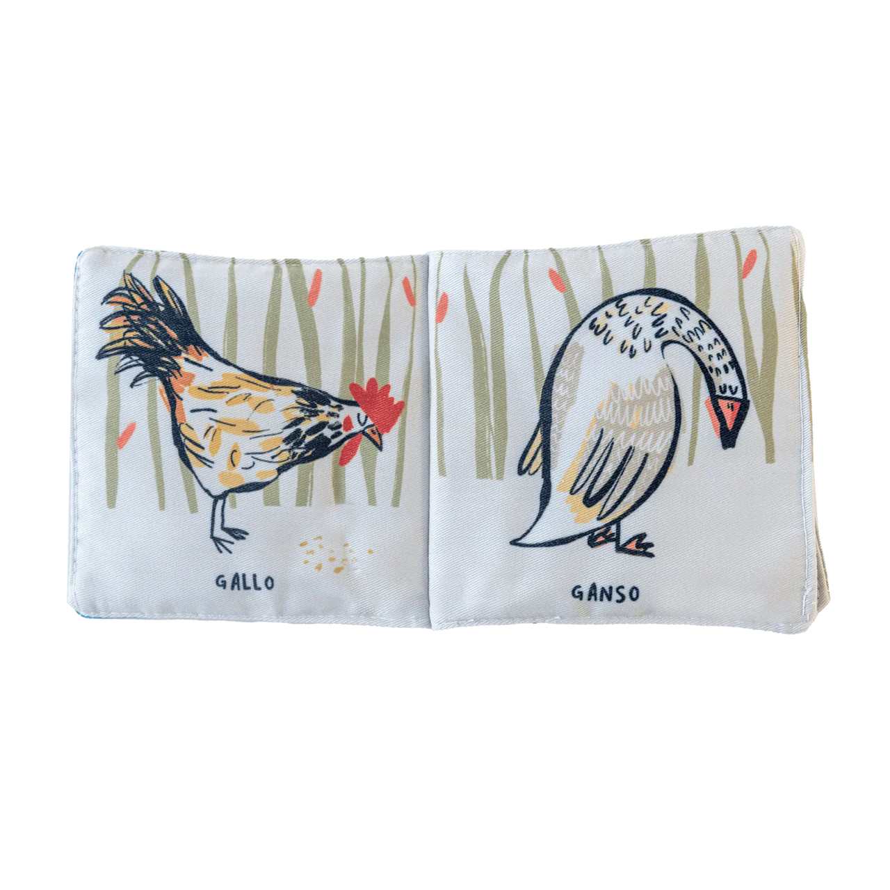 Pelos y plumas (estimulación de bebés y vida animal)