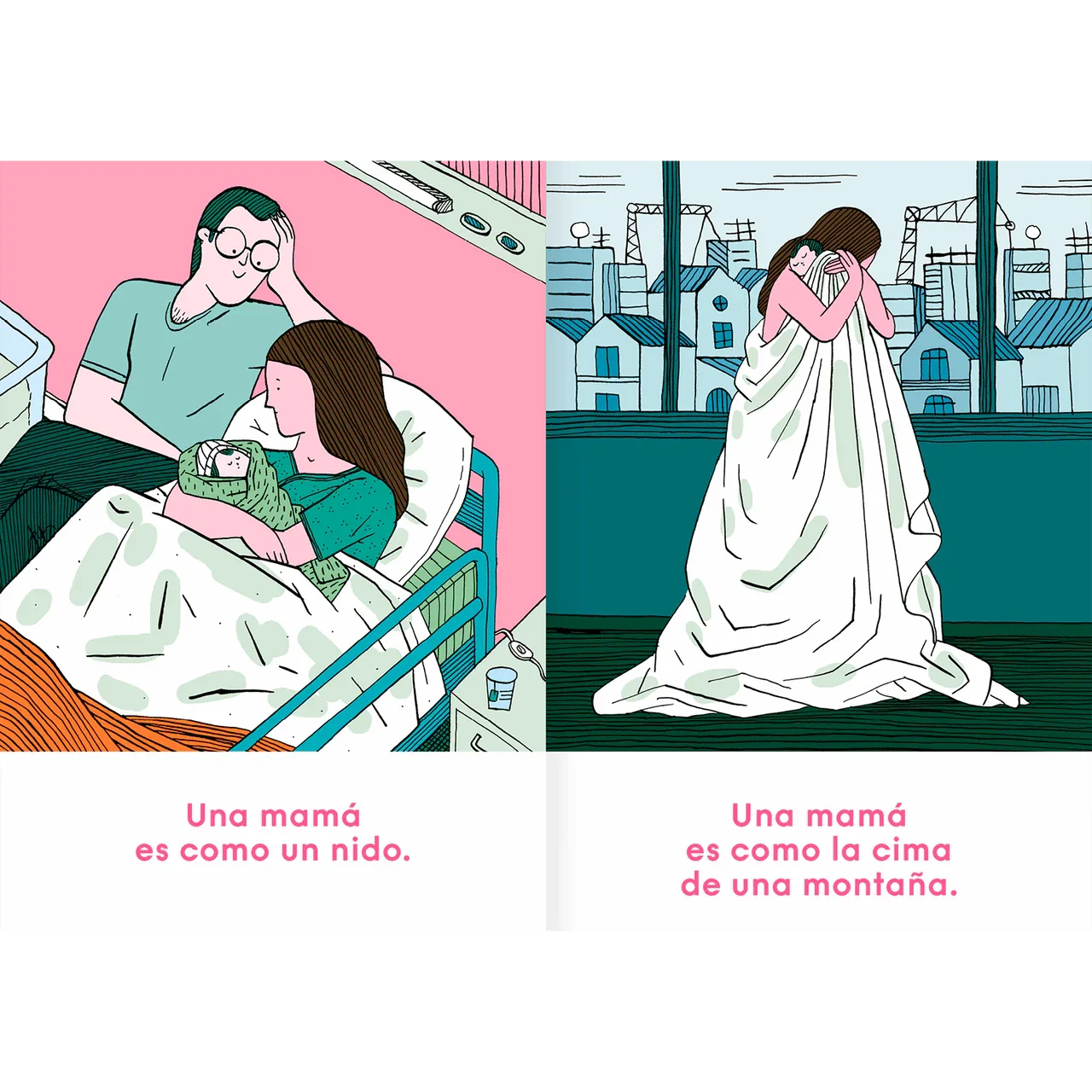 Una mamá es como una casa (apego y cuidado madre hijo/a.) - Manabu