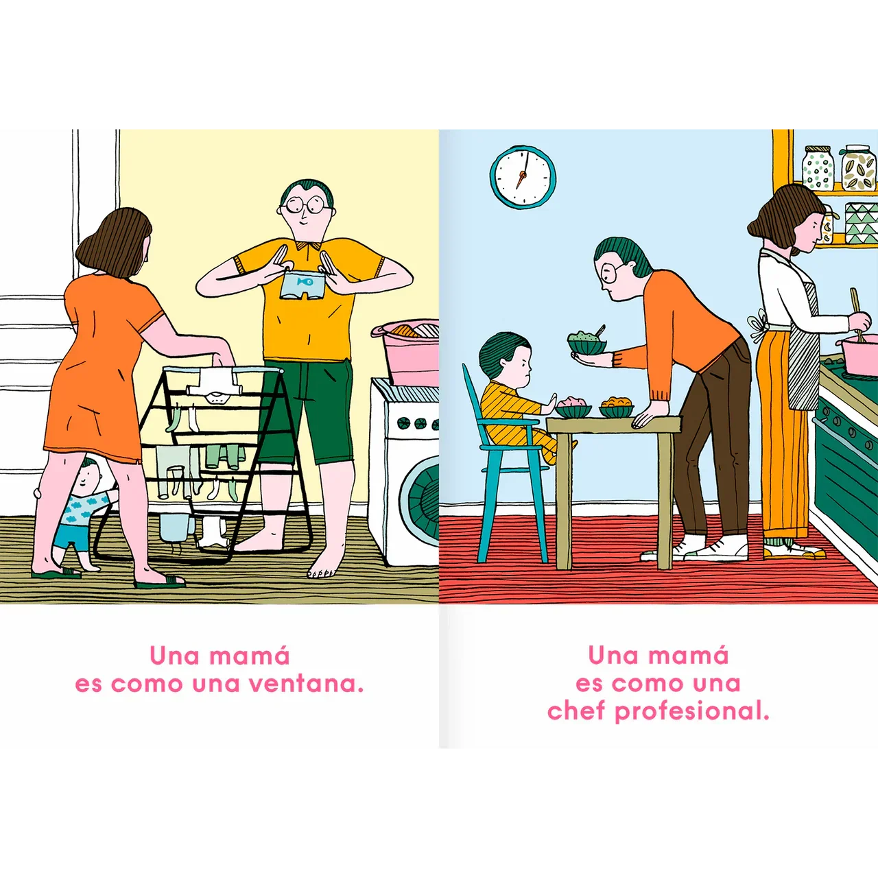 Una mamá es como una casa (apego y cuidado madre hijo/a.) - Manabu