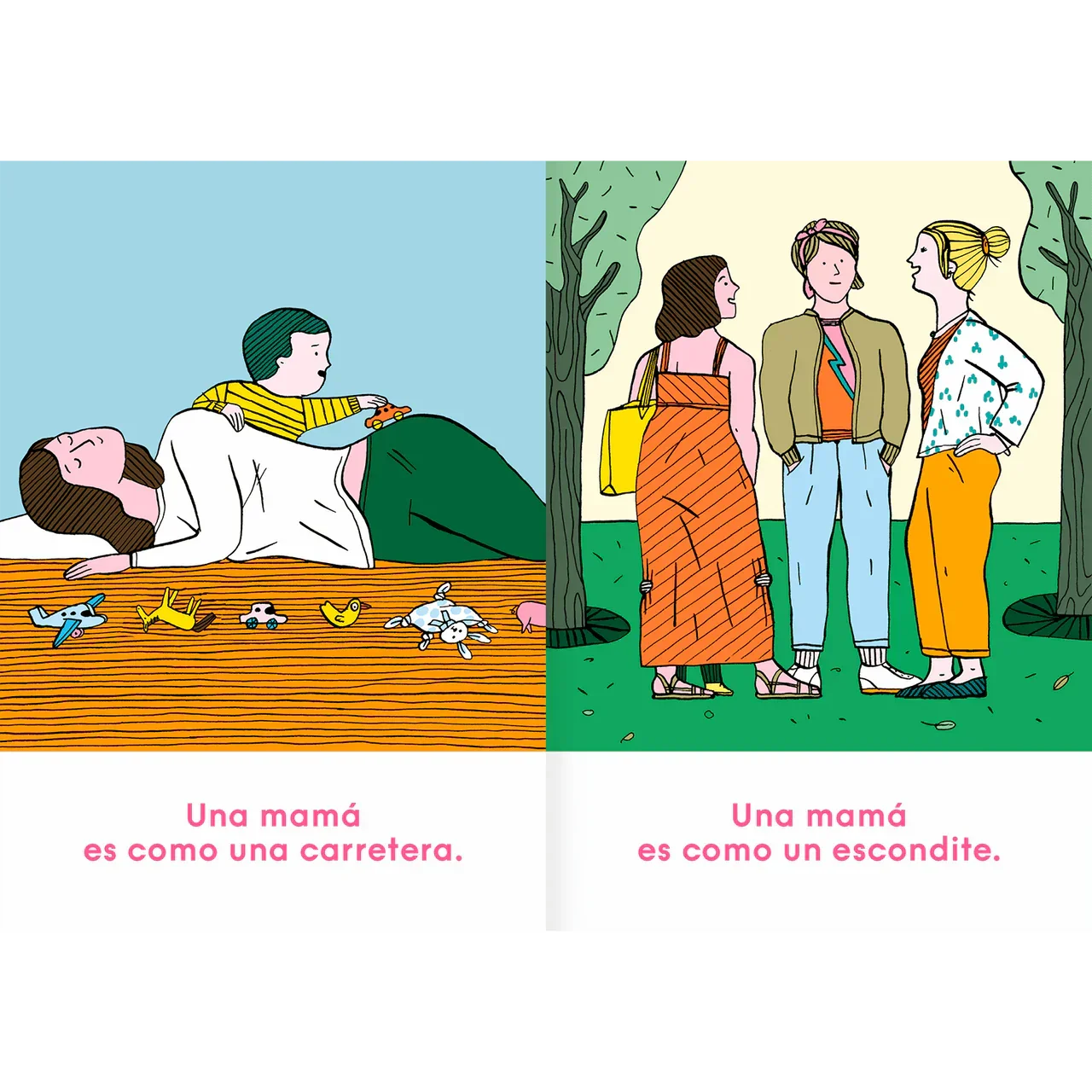 Una mamá es como una casa (apego y cuidado madre hijo/a.) - Manabu