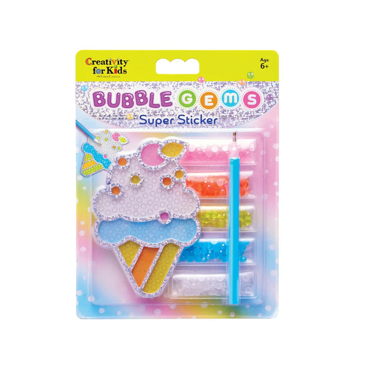 Super Sticker Bubble Gems™ - Helado - Manabu
