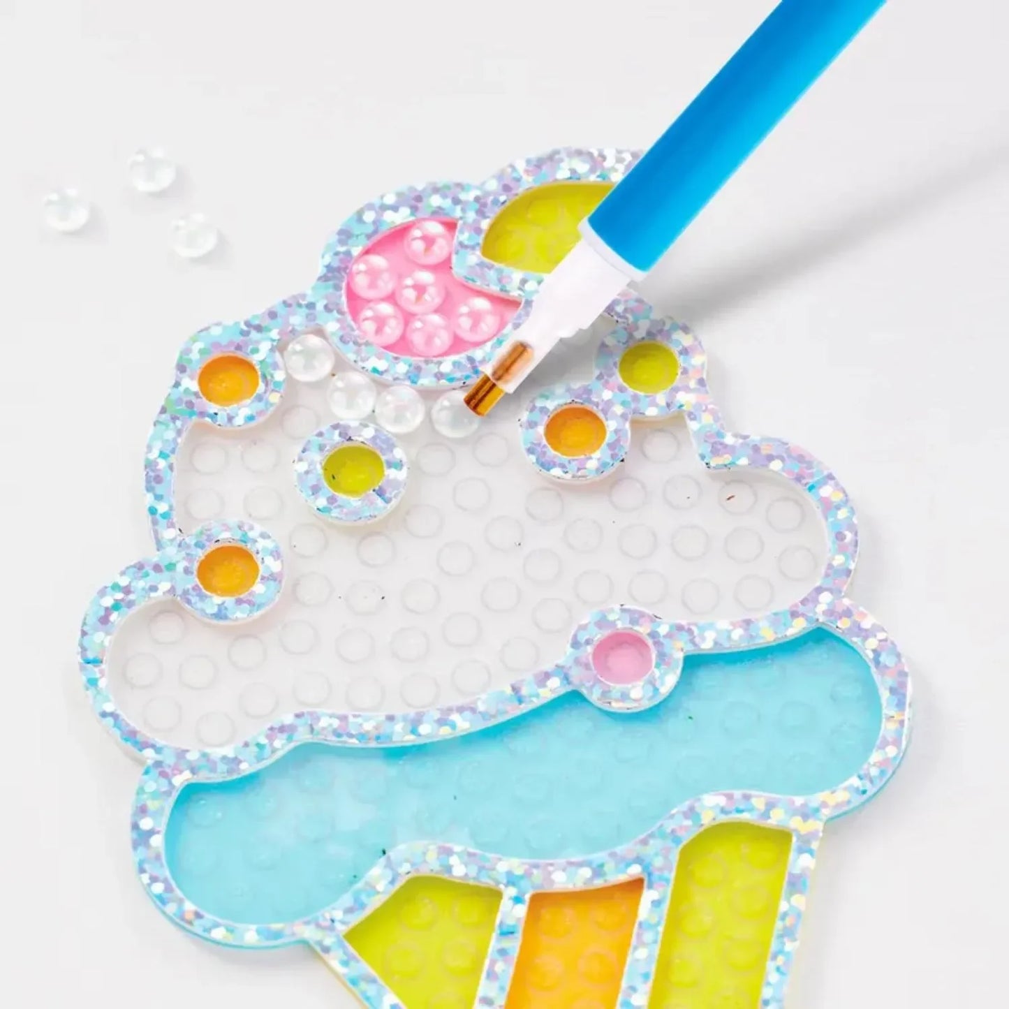 Super Sticker Bubble Gems™ - Helado - Manabu