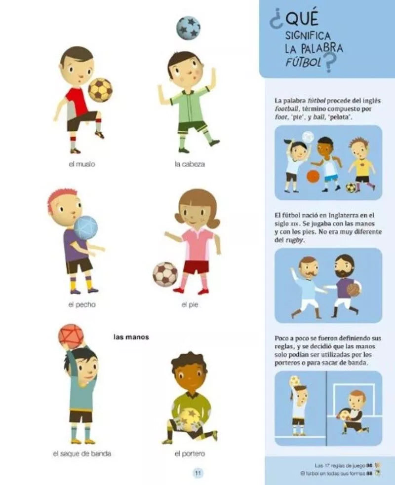 El Futbol (Introducción al futbol, su reglas e historia) 6+