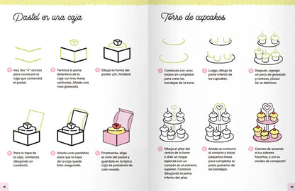 Cómo dibujar cosas super tiernas con Bobbie Goods (aprender a dibujar figuras simples y tiernas)