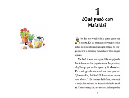 Adelina Testafina y el misterio de la bisabuela desaparecida. 7 a 10 años
