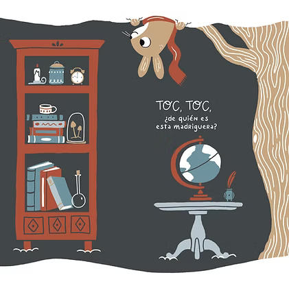 Toc, Toc ¿de quién es esta madriguera?