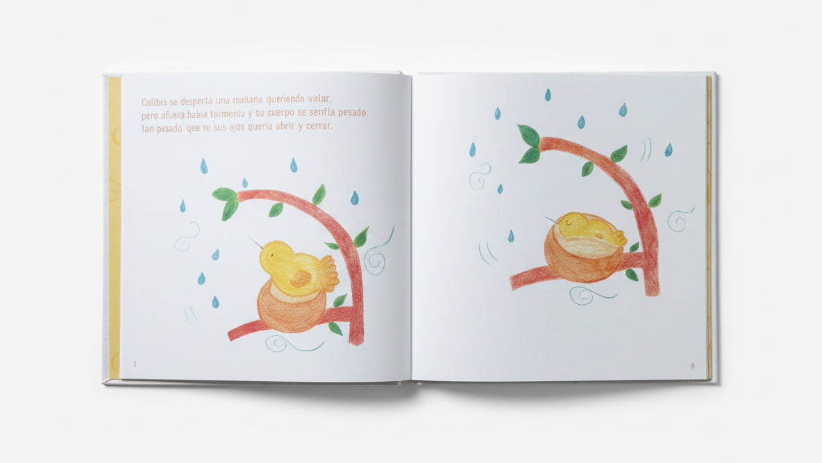 Alitas De Colibrí (enfrentar y gestionar el miedo) 1 año +